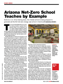 Arizona Net-Zero School Teaches by Example