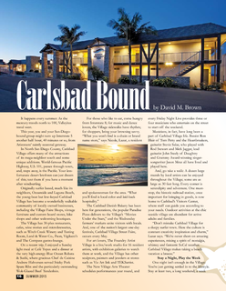Carlsbad Bound